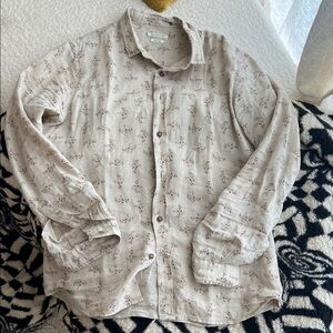 Floral Button-Up Shirt
